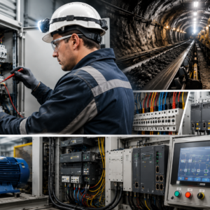Elektryka i automatyka w ruchu zakładu górniczego dla początkujących