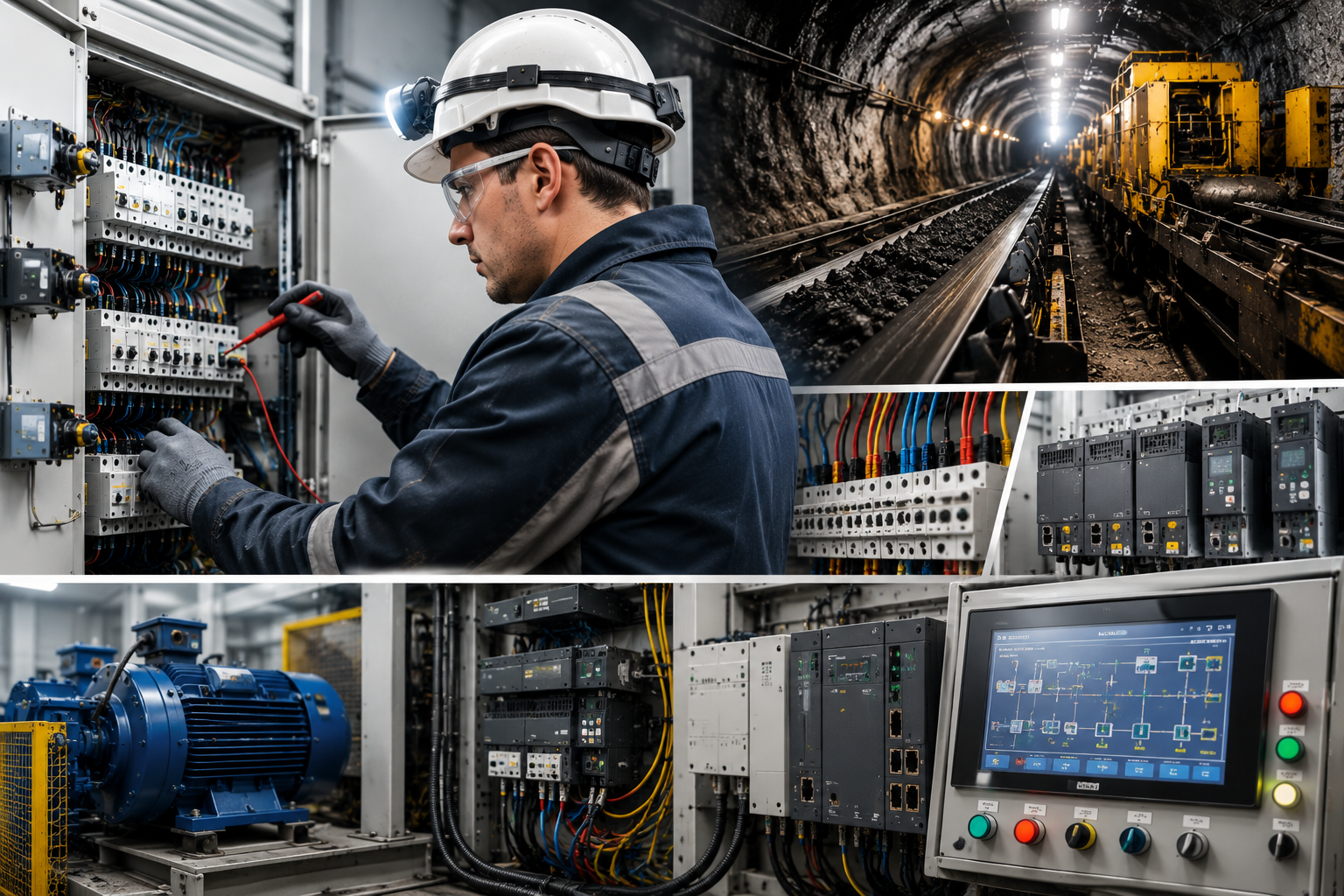 Elektryka i automatyka w ruchu zakładu górniczego dla początkujących